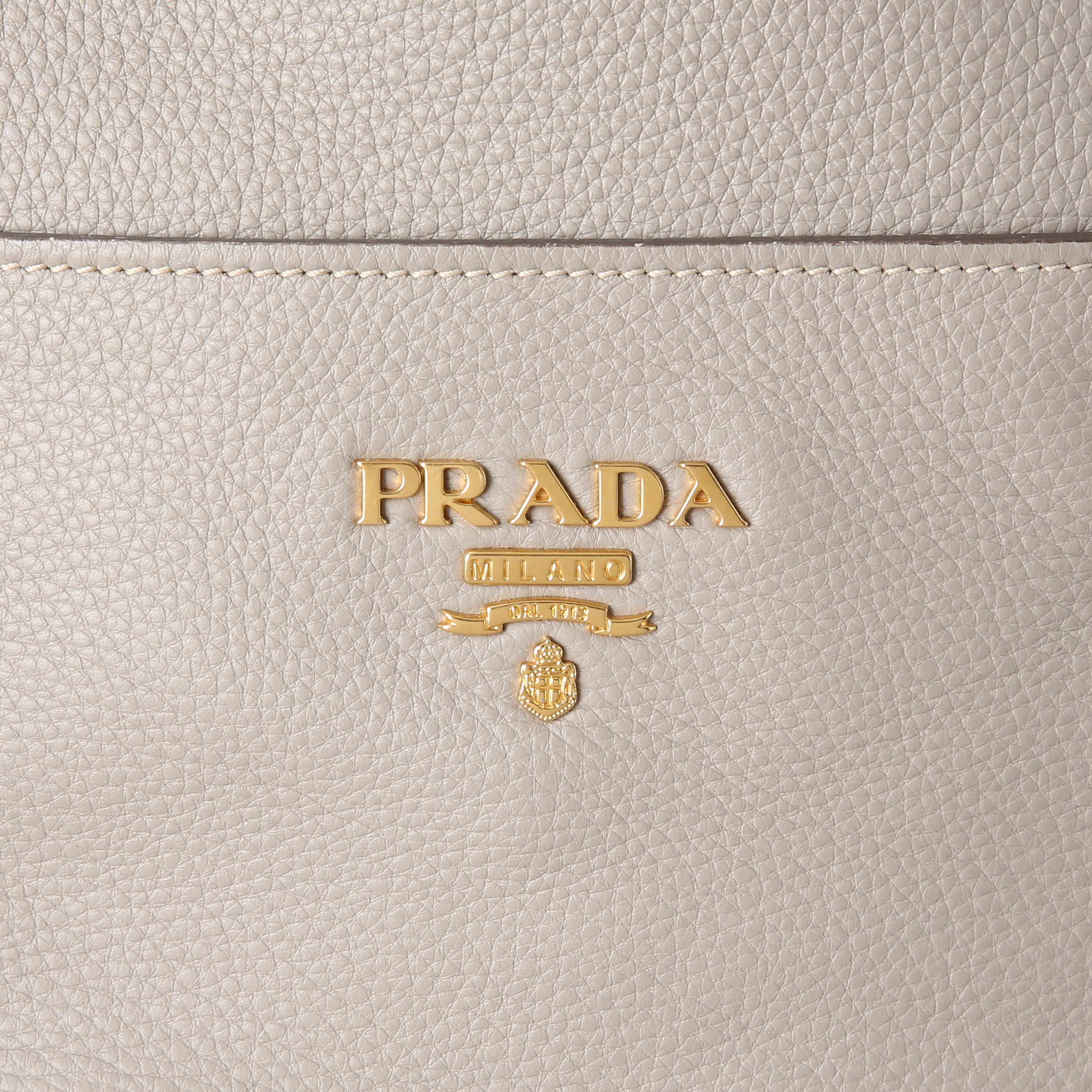 PRADA(USED)프라다 비텔로 토트 겸 숄더백