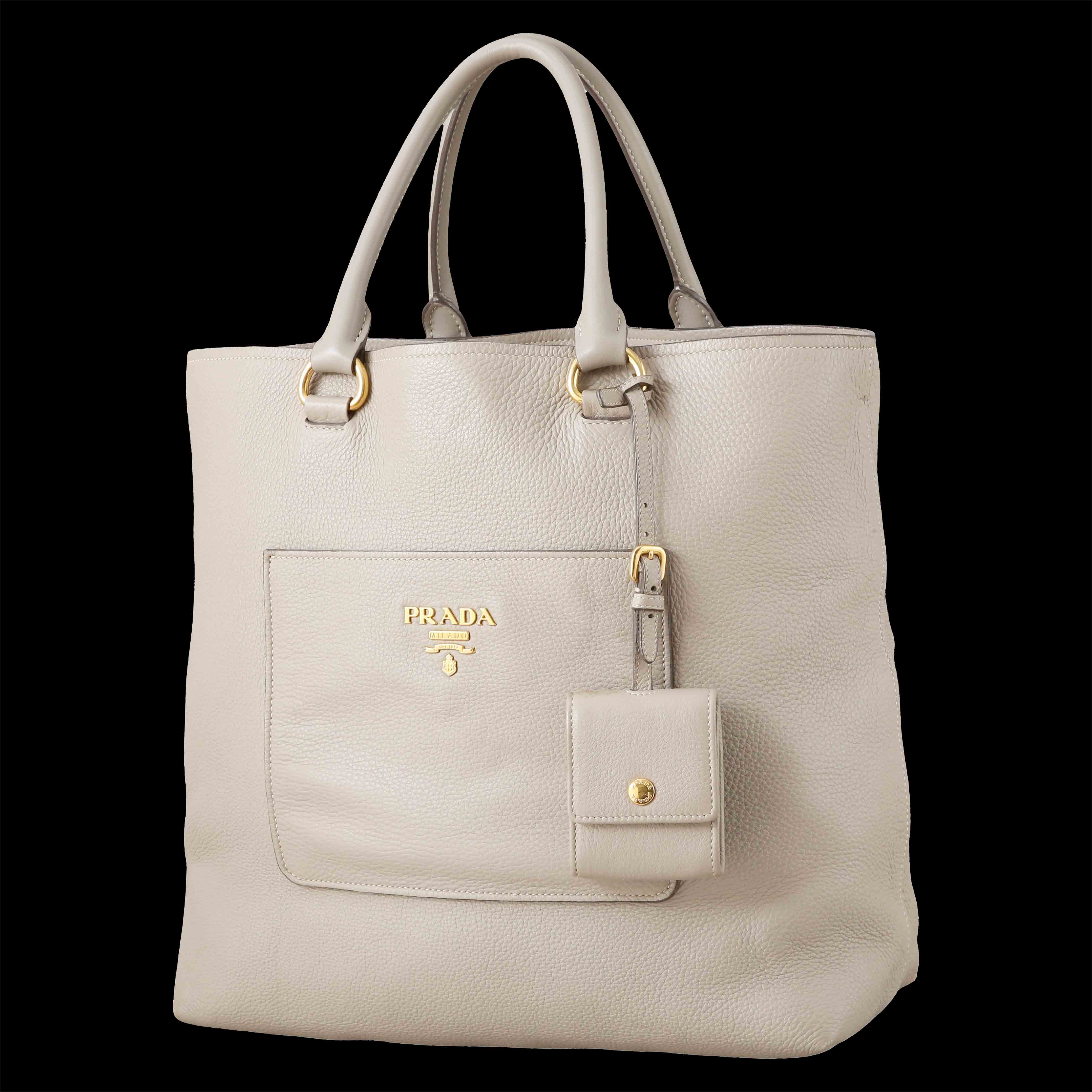 PRADA(USED)프라다 비텔로 토트 겸 숄더백