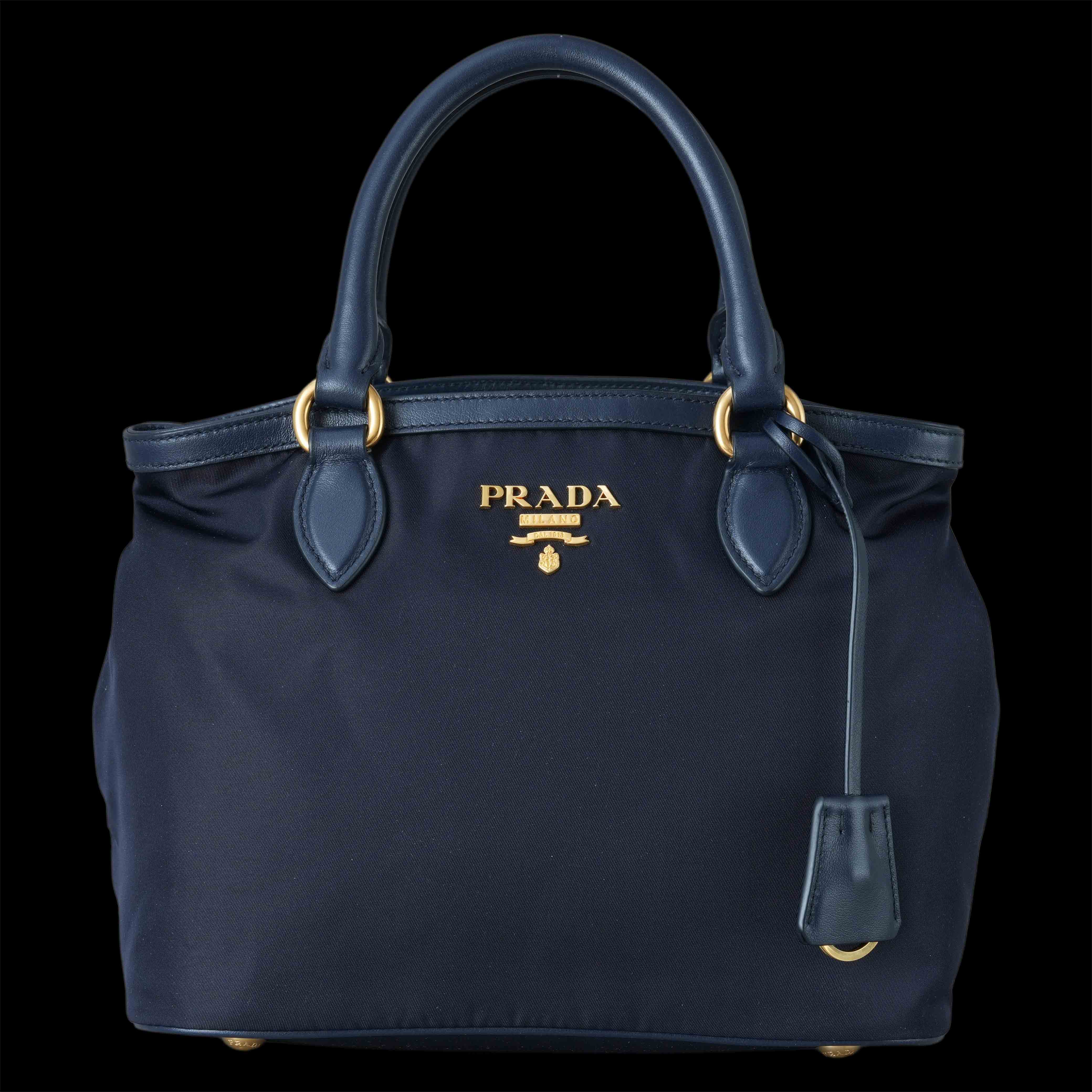 PRADA(USED)프라다 포코노 테수토 크로스백 네이비