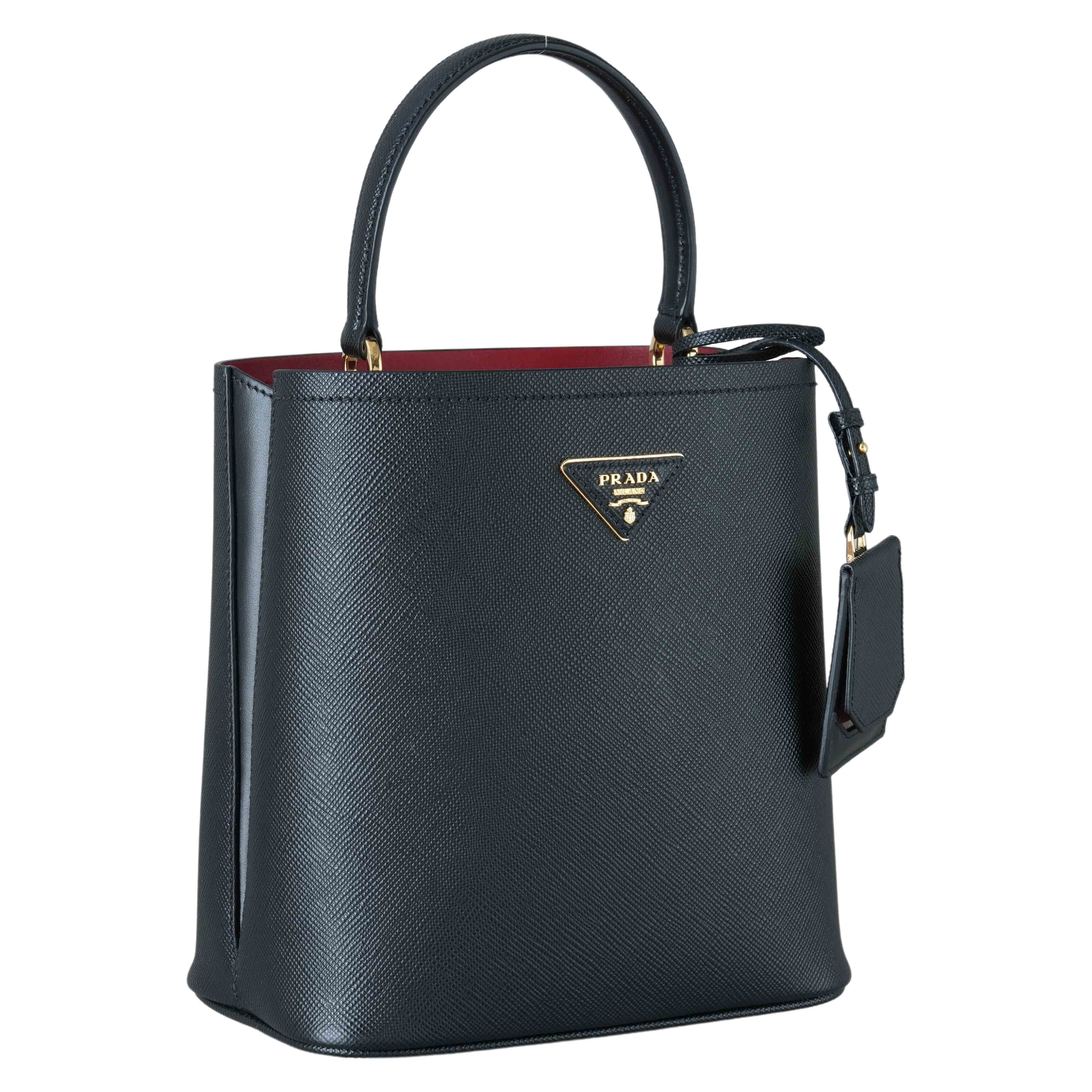 PRADA(USED)프라다 1BA212 사피아노 파니에 토트백