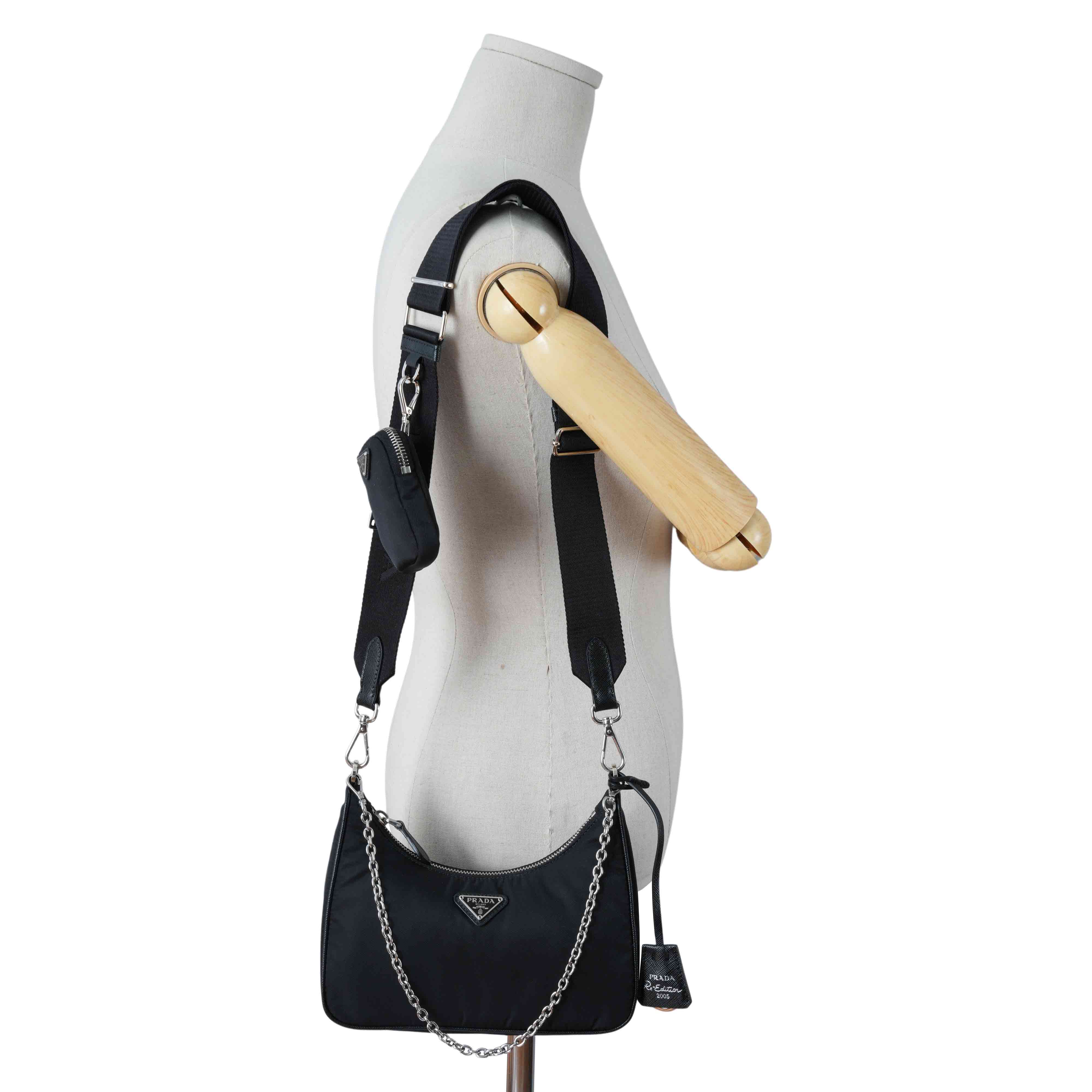 PRADA(USED)프라다 1BH204 테수토 호보 숄더백