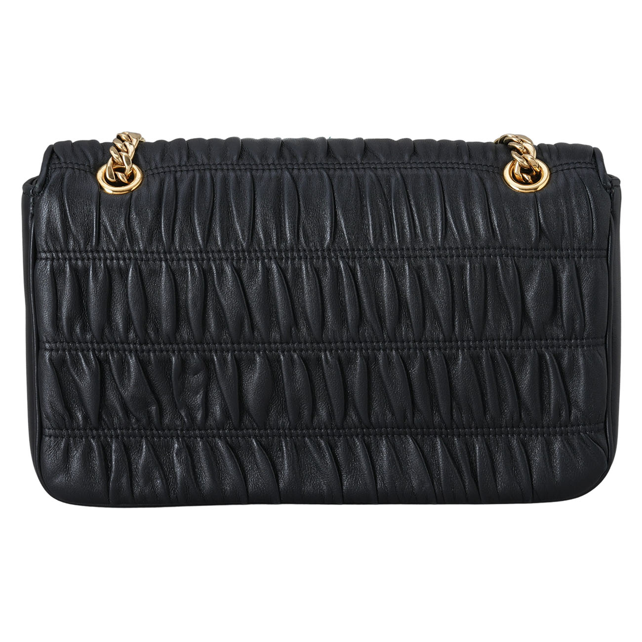 PRADA(USED)프라다 1BD235 나파 고프레 체인백