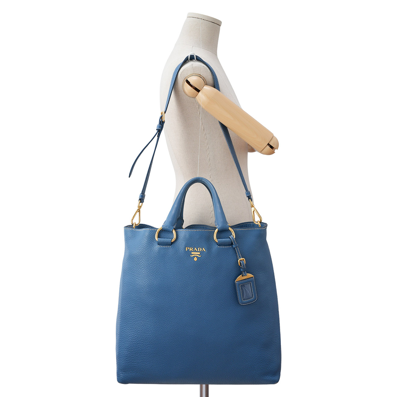 PRADA(USED)프라다 비텔로 다이노 숄더백