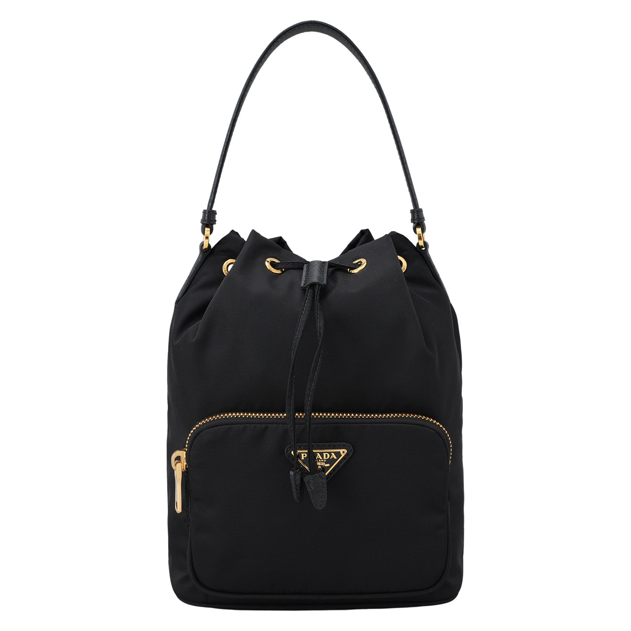 PRADA(USED)프라다 1BH038 리나일론 버킷백