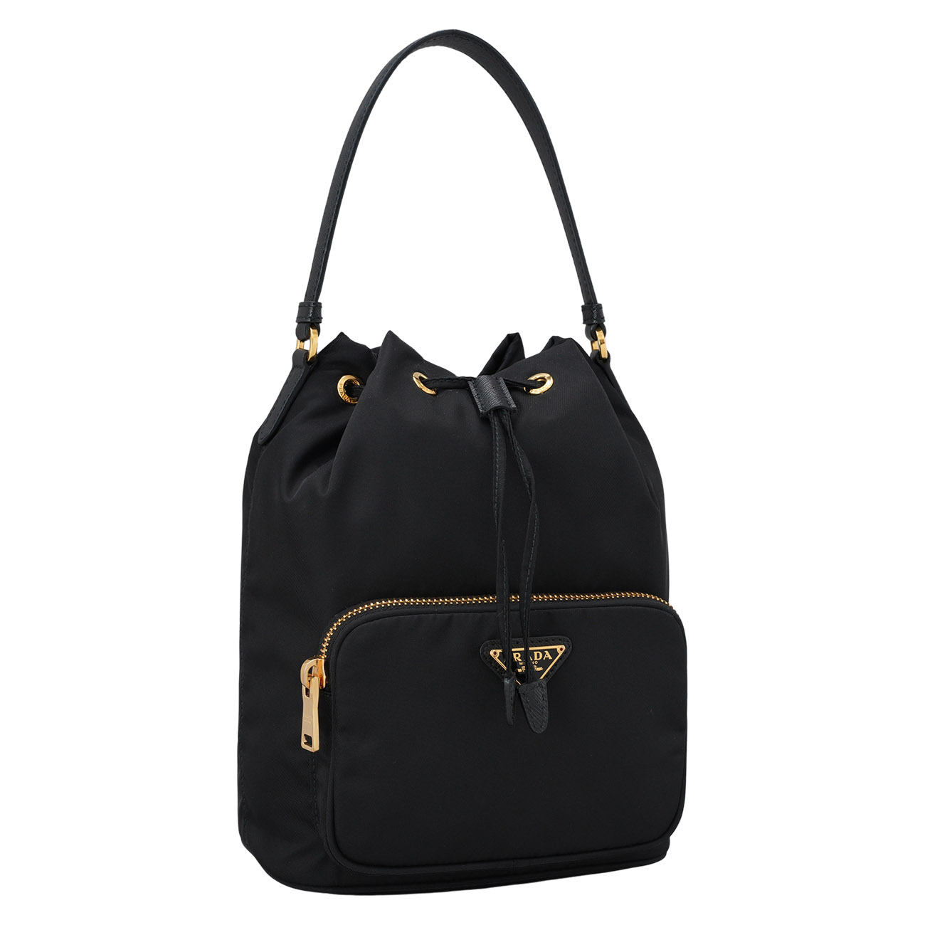 PRADA(USED)프라다 1BH038 리나일론 버킷백
