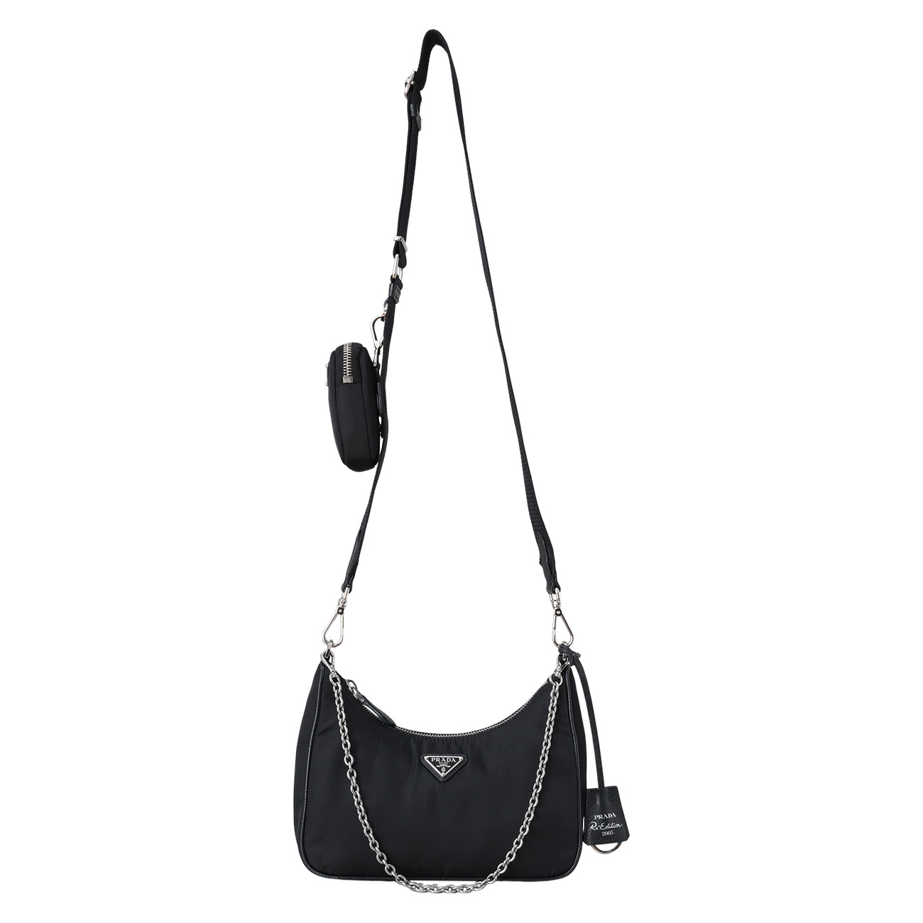PRADA(USED)프라다 리나일론 테수토 호보백