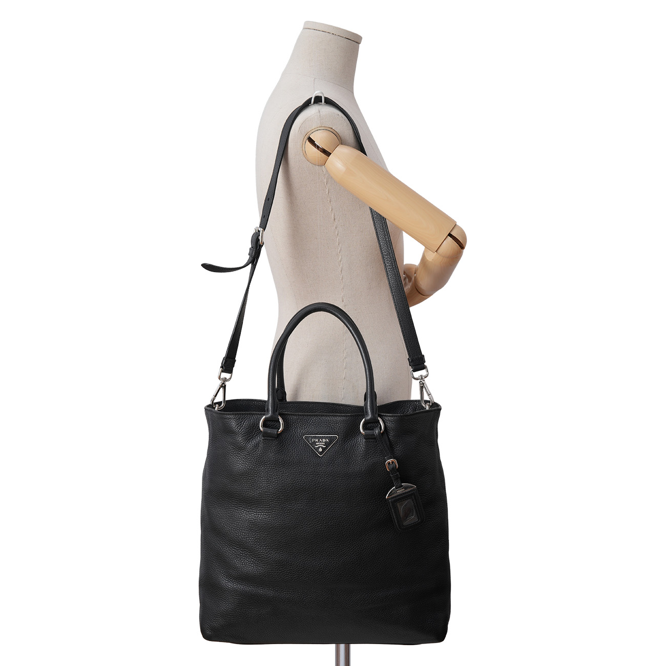 PRADA(USED)프라다 BN1713 비텔로 다이노 토트겸 숄더백
