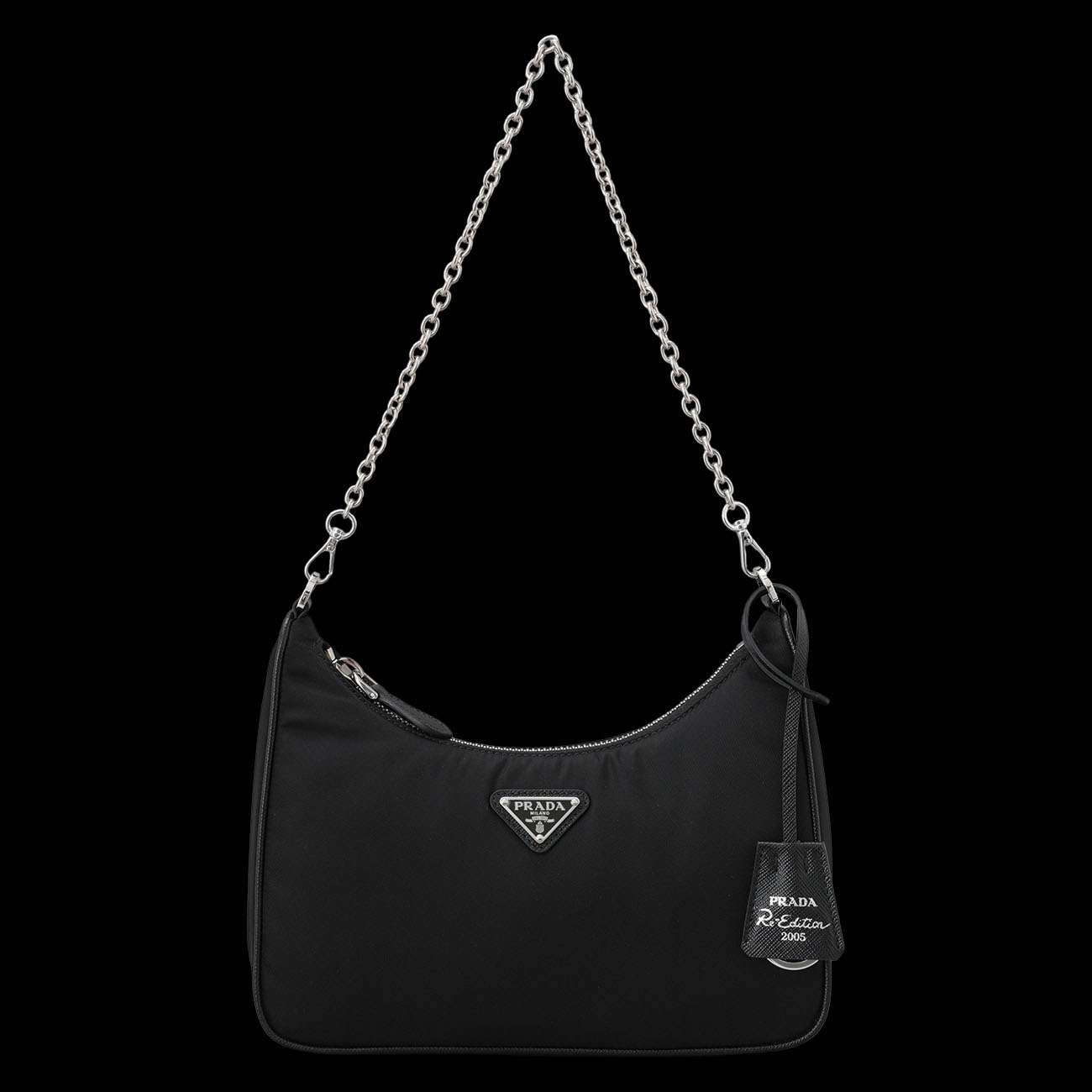 PRADA(USED)프라다 1BH204 리나일론 테수토 호보백
