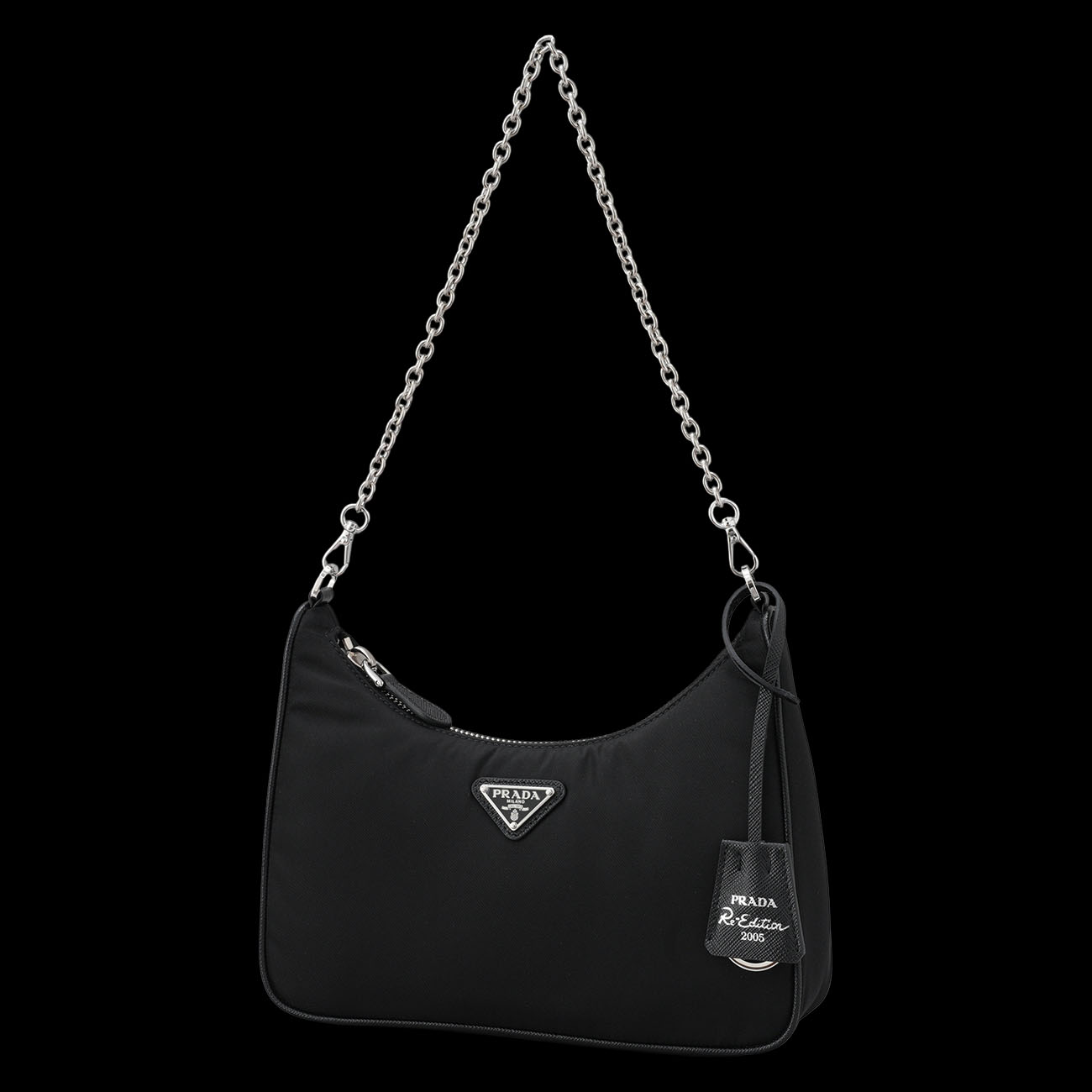 PRADA(USED)프라다 1BH204 리나일론 테수토 호보백