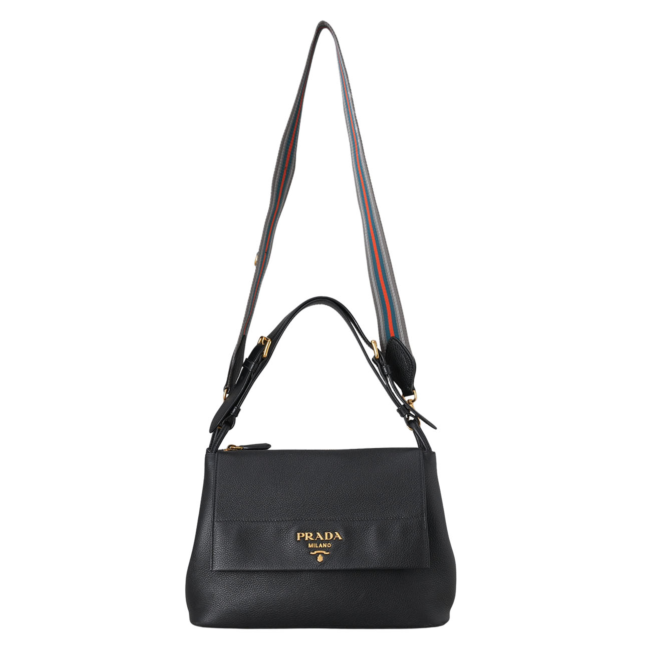 PRADA(USED)프라다 비텔로 다이노 숄더백