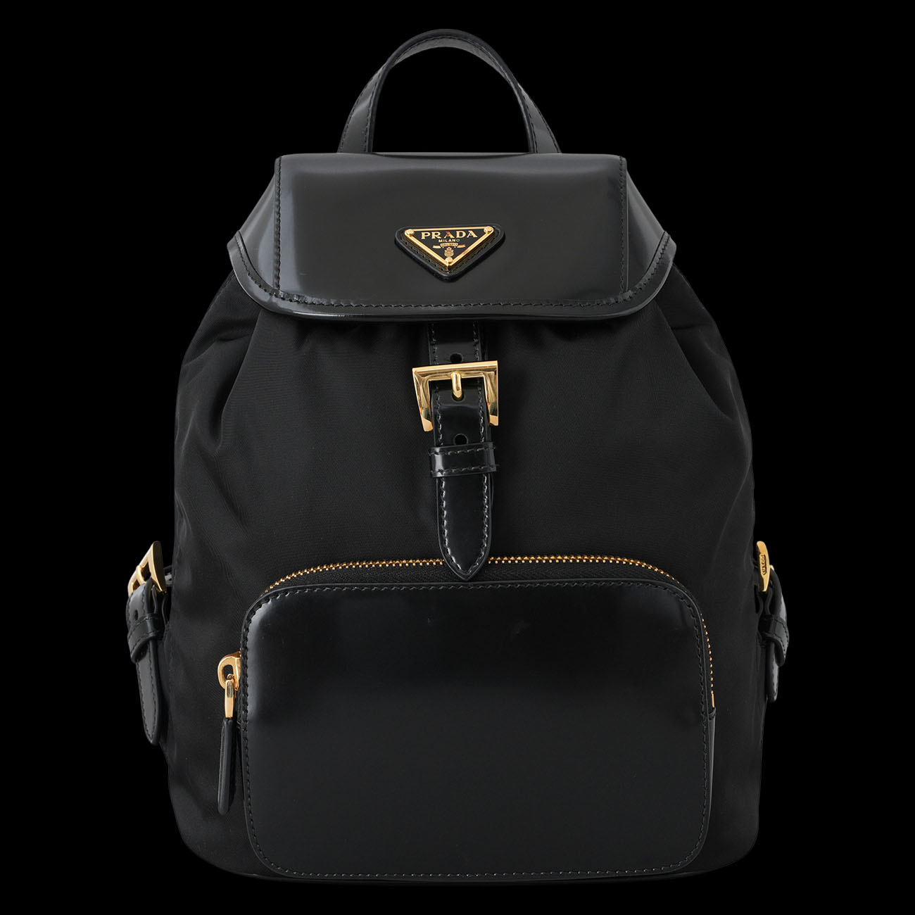 PRADA(USED)프라다 1BZ074 브러쉬드 리나일론 백팩