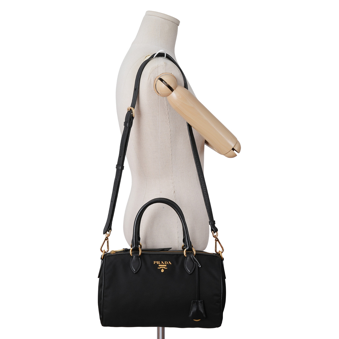 PRADA(USED)프라다 1BB797 나일론 보스턴백