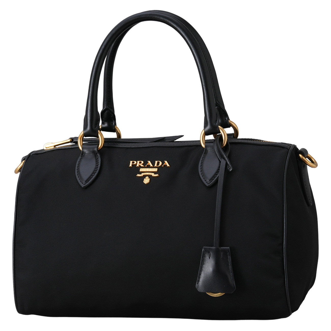 PRADA(USED)프라다 1BB797 나일론 보스턴백