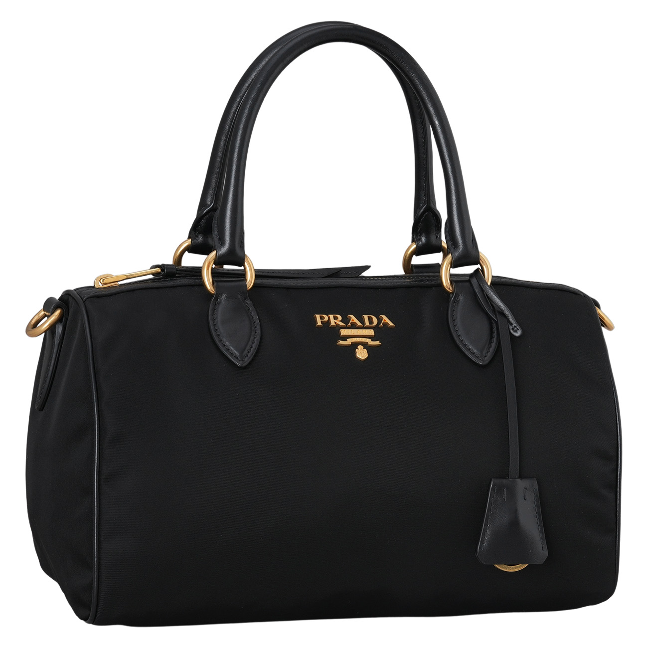 PRADA(USED)프라다 1BB797 나일론 보스턴백