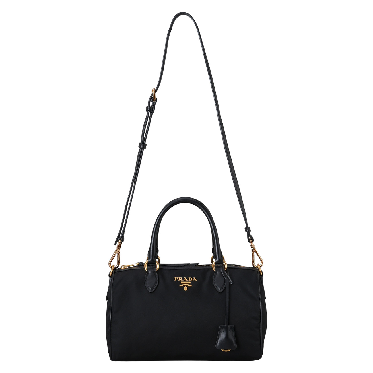 PRADA(USED)프라다 1BB797 나일론 보스턴백