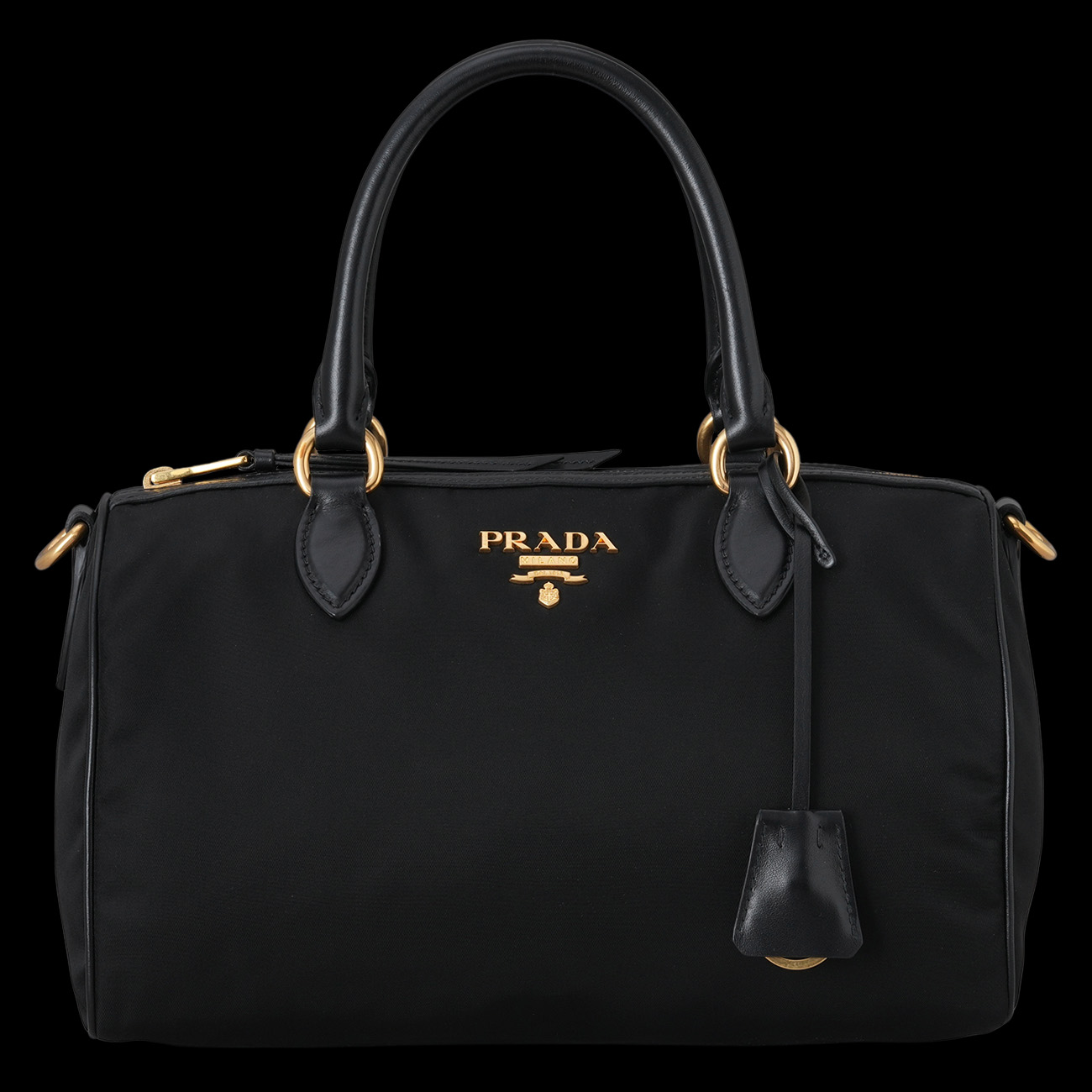 PRADA(USED)프라다 1BB797 나일론 보스턴백