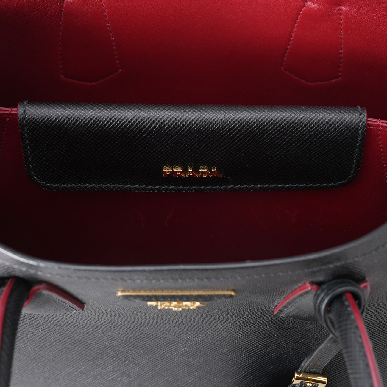 PRADA(USED)프라다 1BG887 사피아노 두블레 토트겸 숄더백