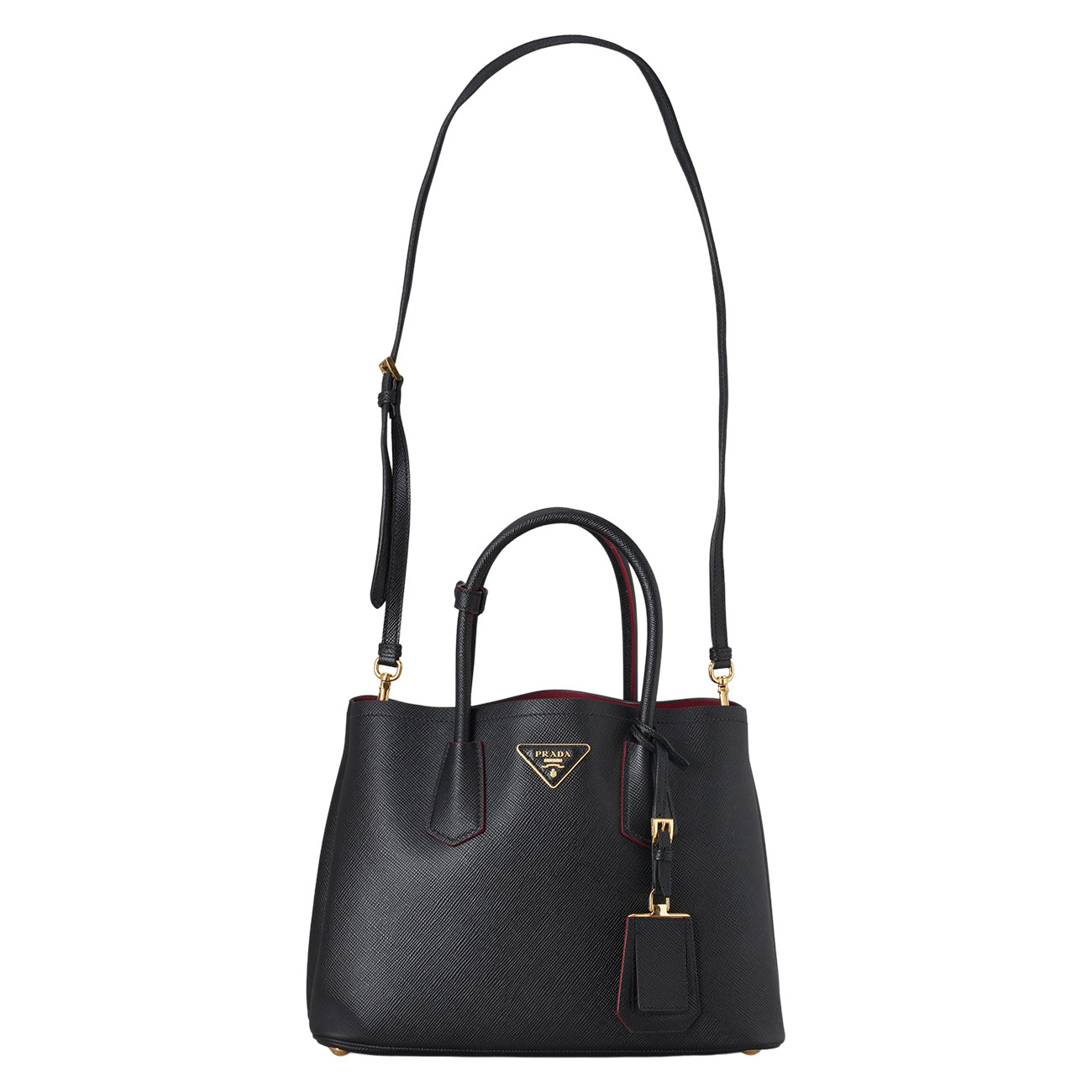 PRADA(USED)프라다 1BG887 사피아노 두블레 토트겸 숄더백