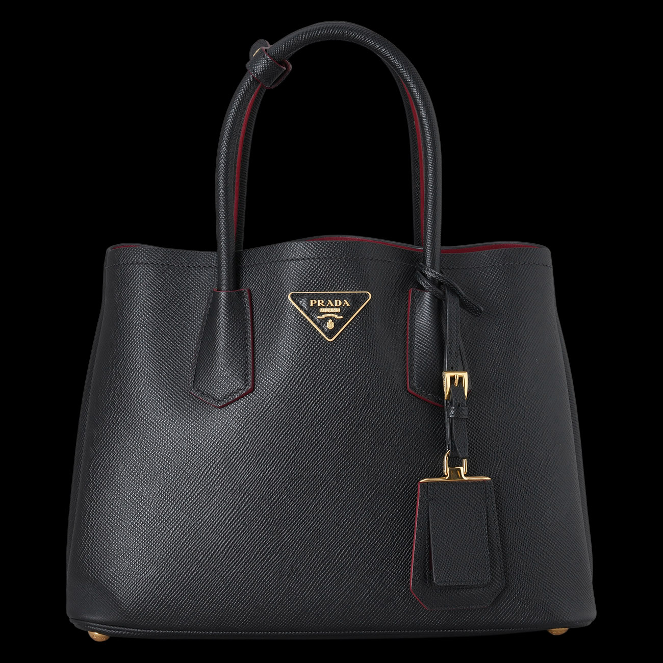 PRADA(USED)프라다 1BG887 사피아노 두블레 토트겸 숄더백