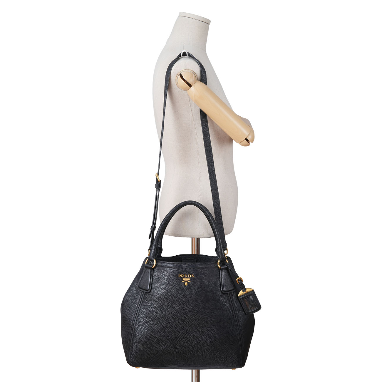 PRADA(USED)프라다 BN2534 비텔로 다이노 토트백