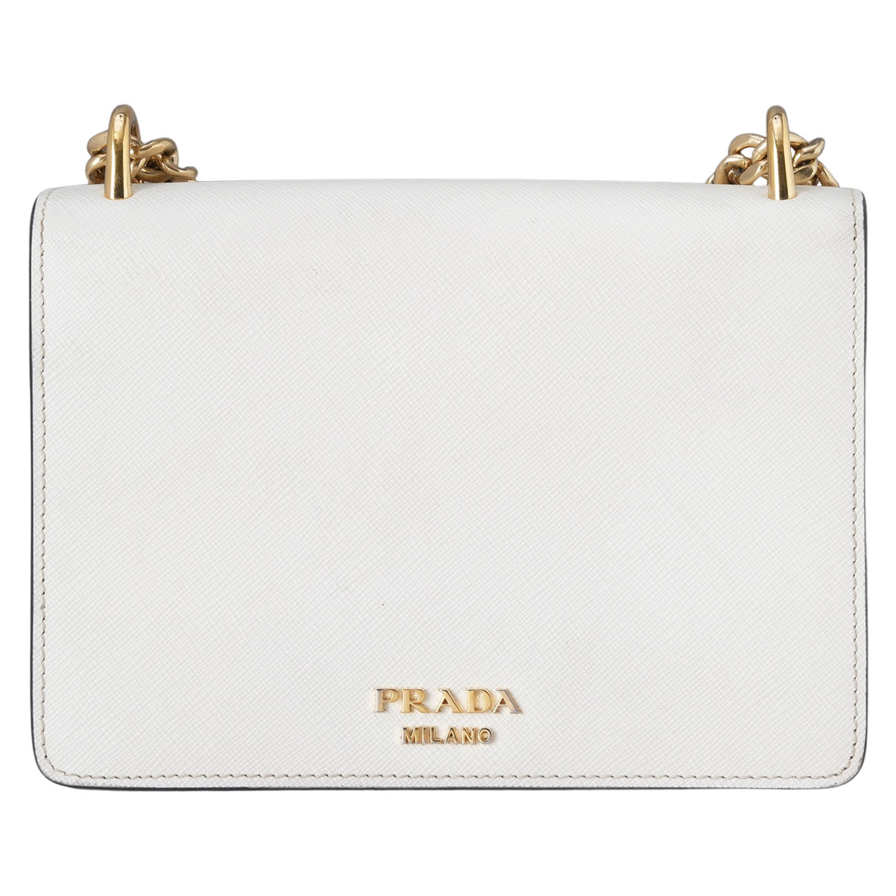 PRADA(USED)프라다 사피아노 삼각로고 체인 숄더백