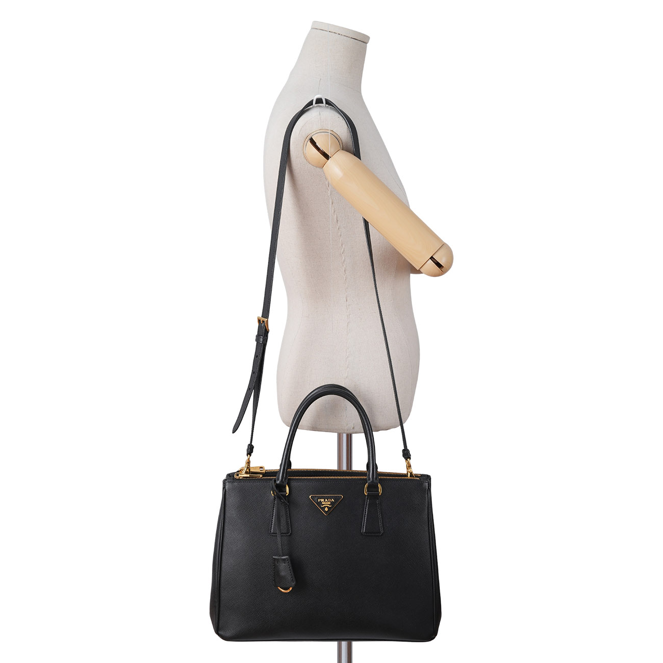 PRADA(USED)프라다 1BA274 사피아노 럭스 토트겸 숄더백