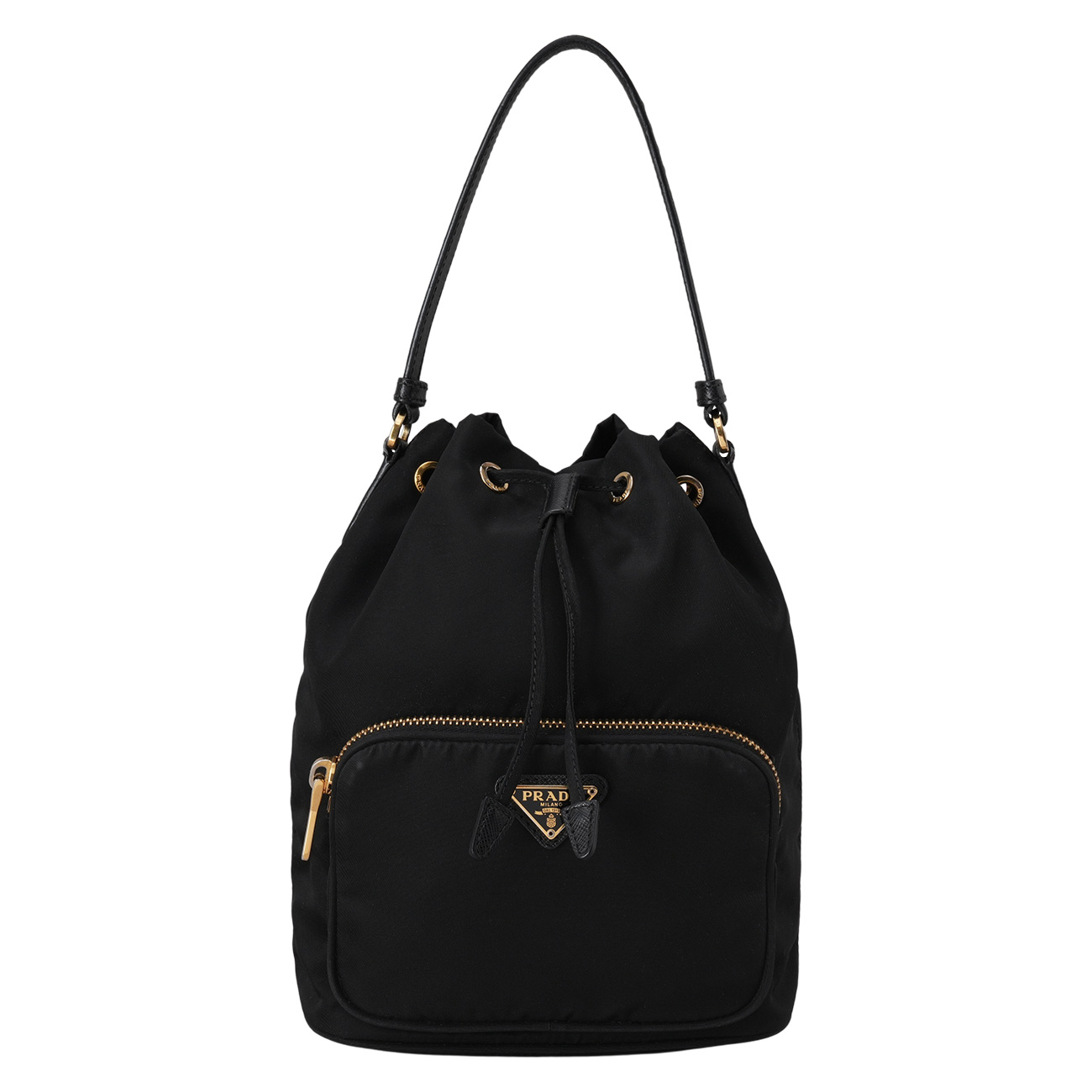 PRADA(USED)프라다 1BH038 리나일론 버킷백