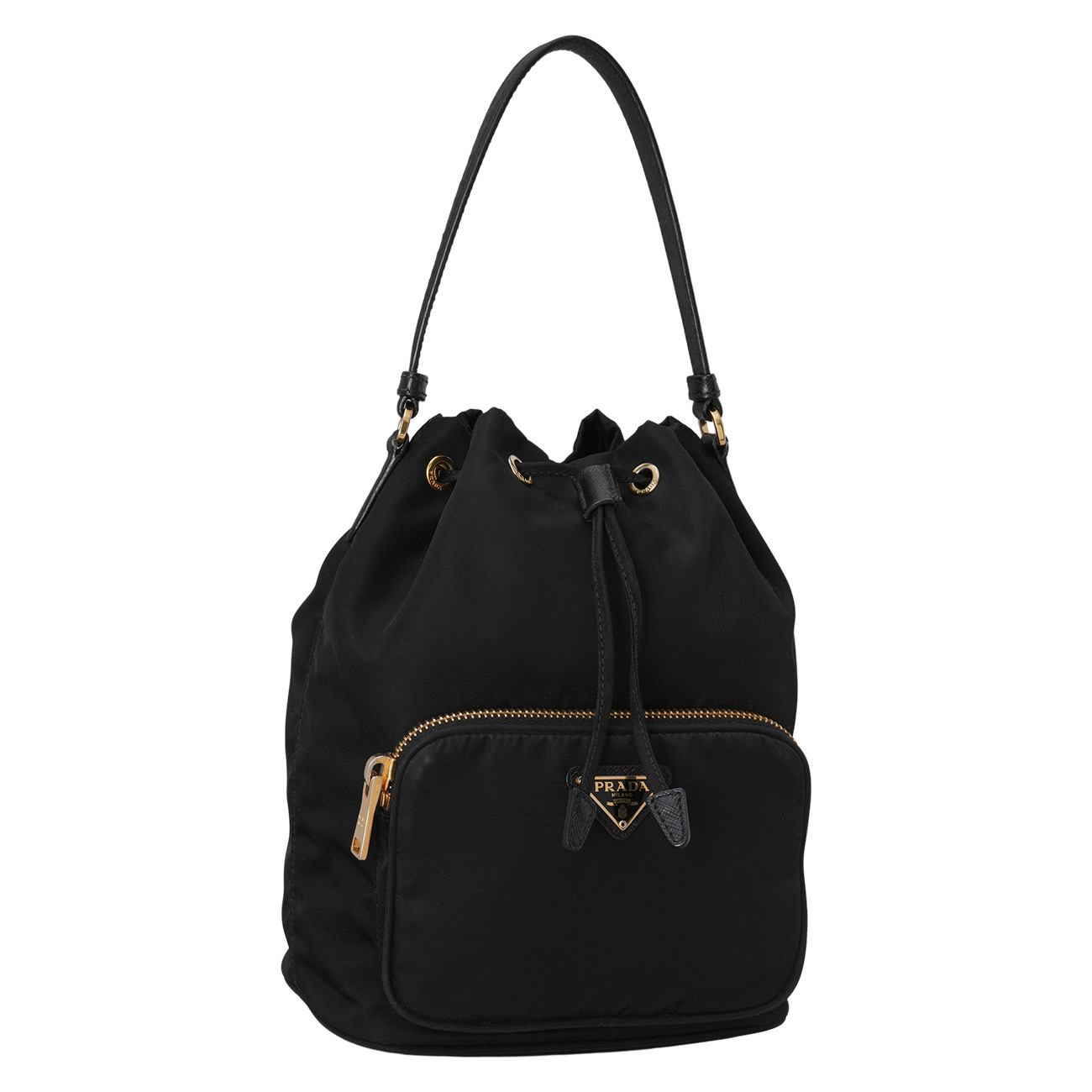PRADA(USED)프라다 1BH038 리나일론 버킷백