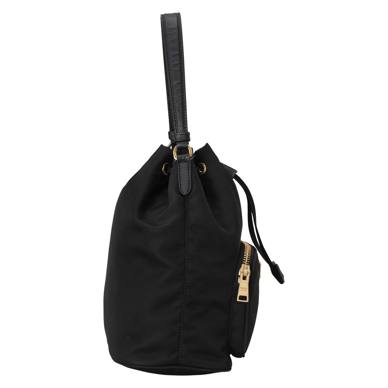 PRADA(USED)프라다 1BH038 리나일론 버킷백