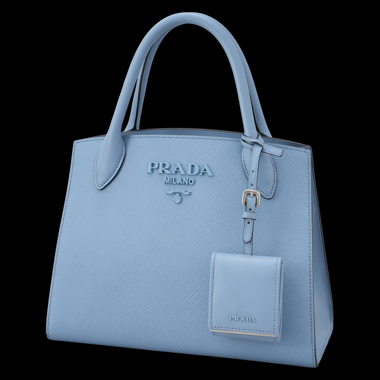 PRADA(USED)프라다 사피아노 모노크롬 토트겸 숄더백