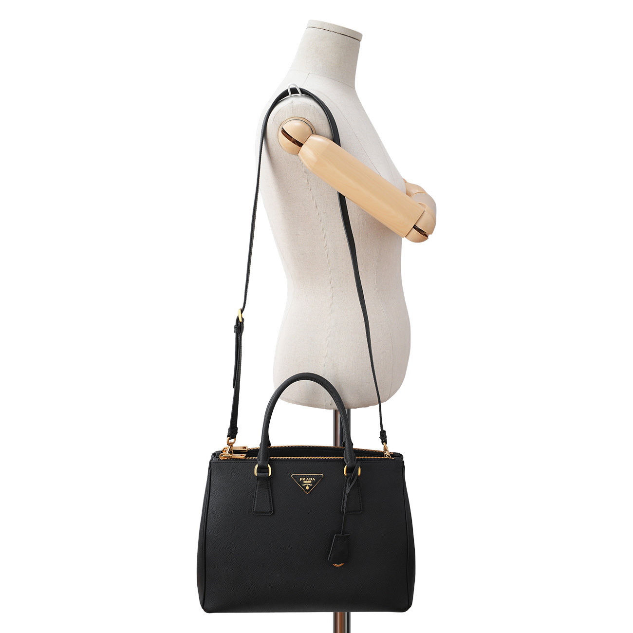 PRADA(USED)프라다 1BA274 사피아노 럭스 토트겸 숄더백