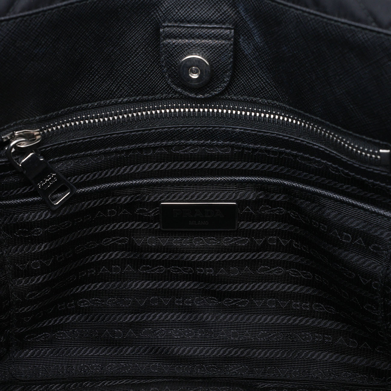 PRADA(USED)프라다 1BG740 나일론 퀼팅 체인 숄더백