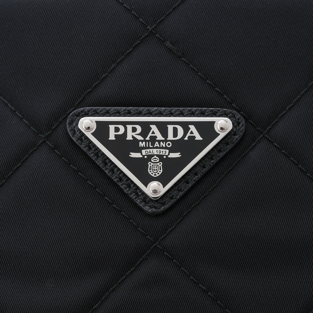 PRADA(USED)프라다 1BG740 나일론 퀼팅 체인 숄더백