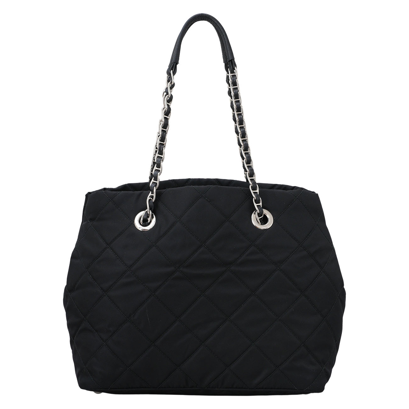 PRADA(USED)프라다 1BG740 나일론 퀼팅 체인 숄더백