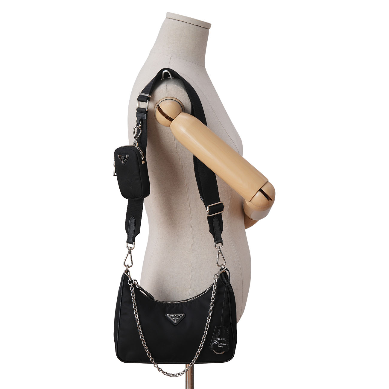 PRADA(USED)프라다 1BH204 테수토 호보백