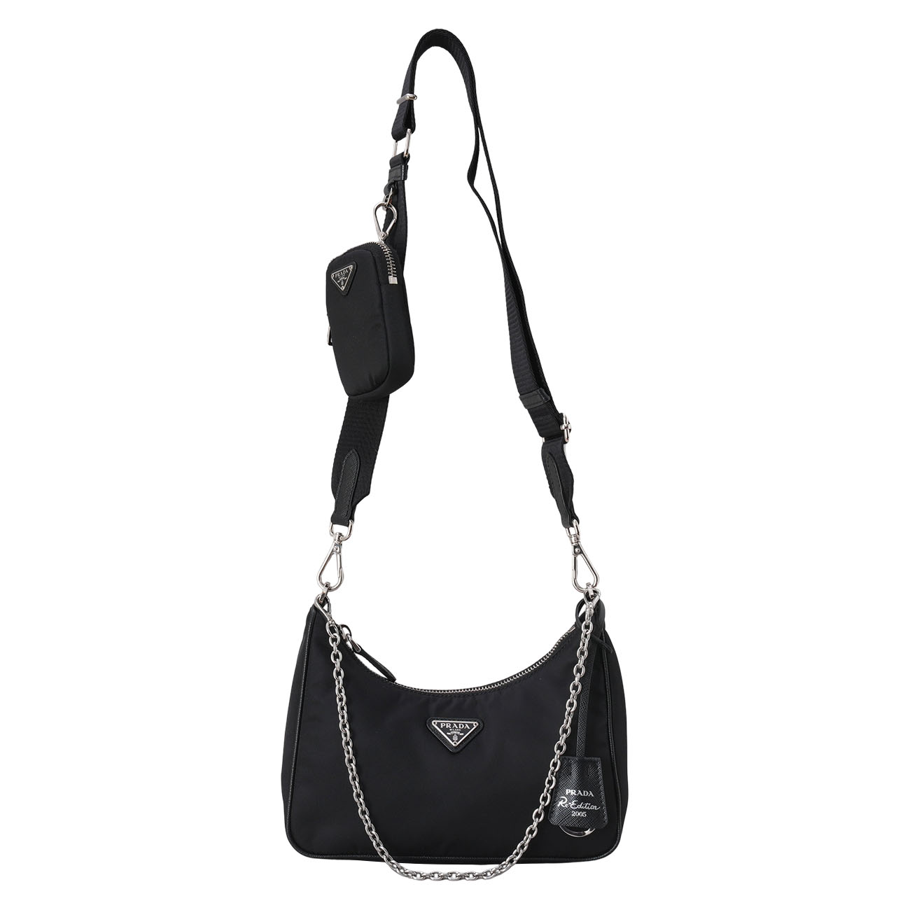PRADA(USED)프라다 1BH204 테수토 호보백