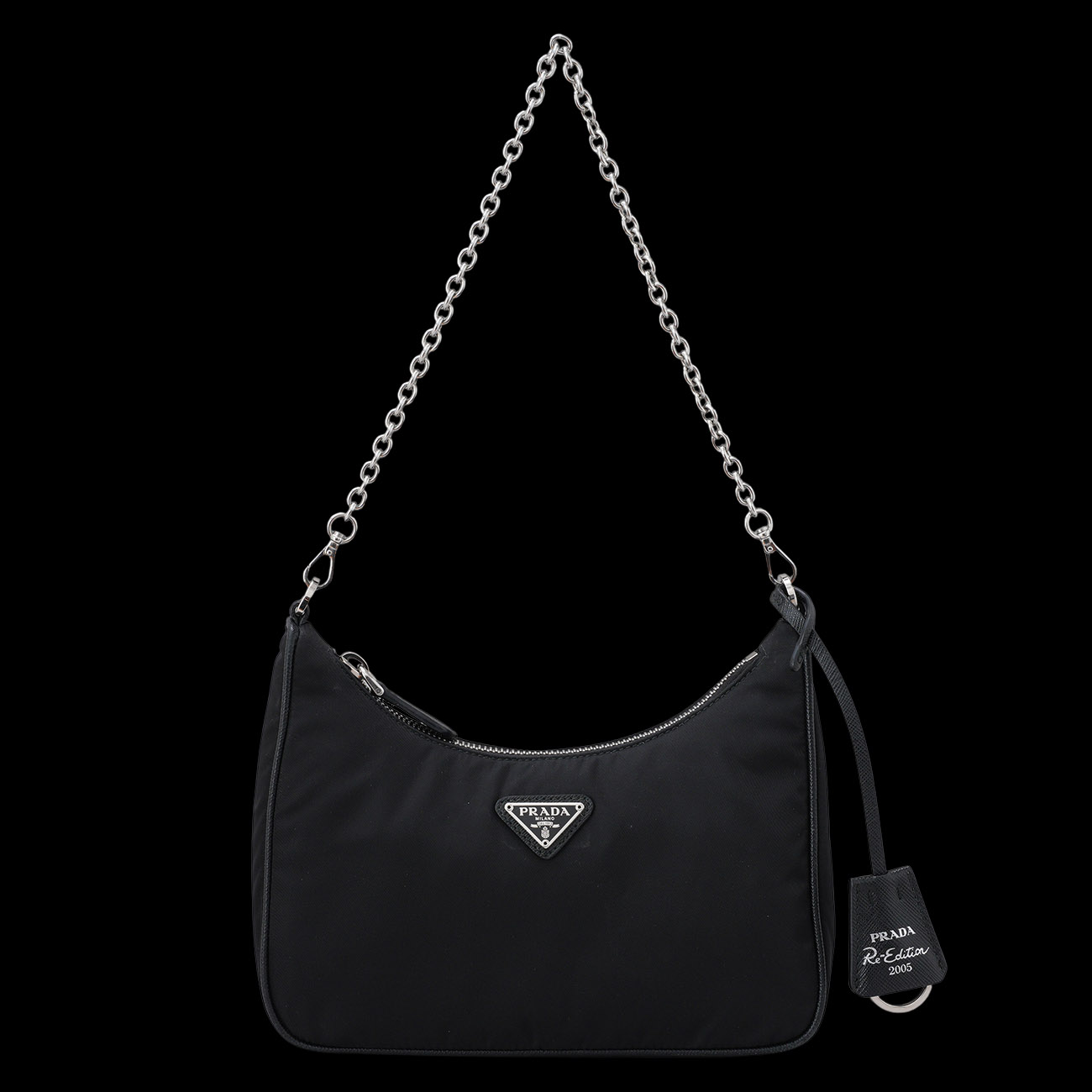 PRADA(USED)프라다 1BH204 리나일론 테수토 호보백