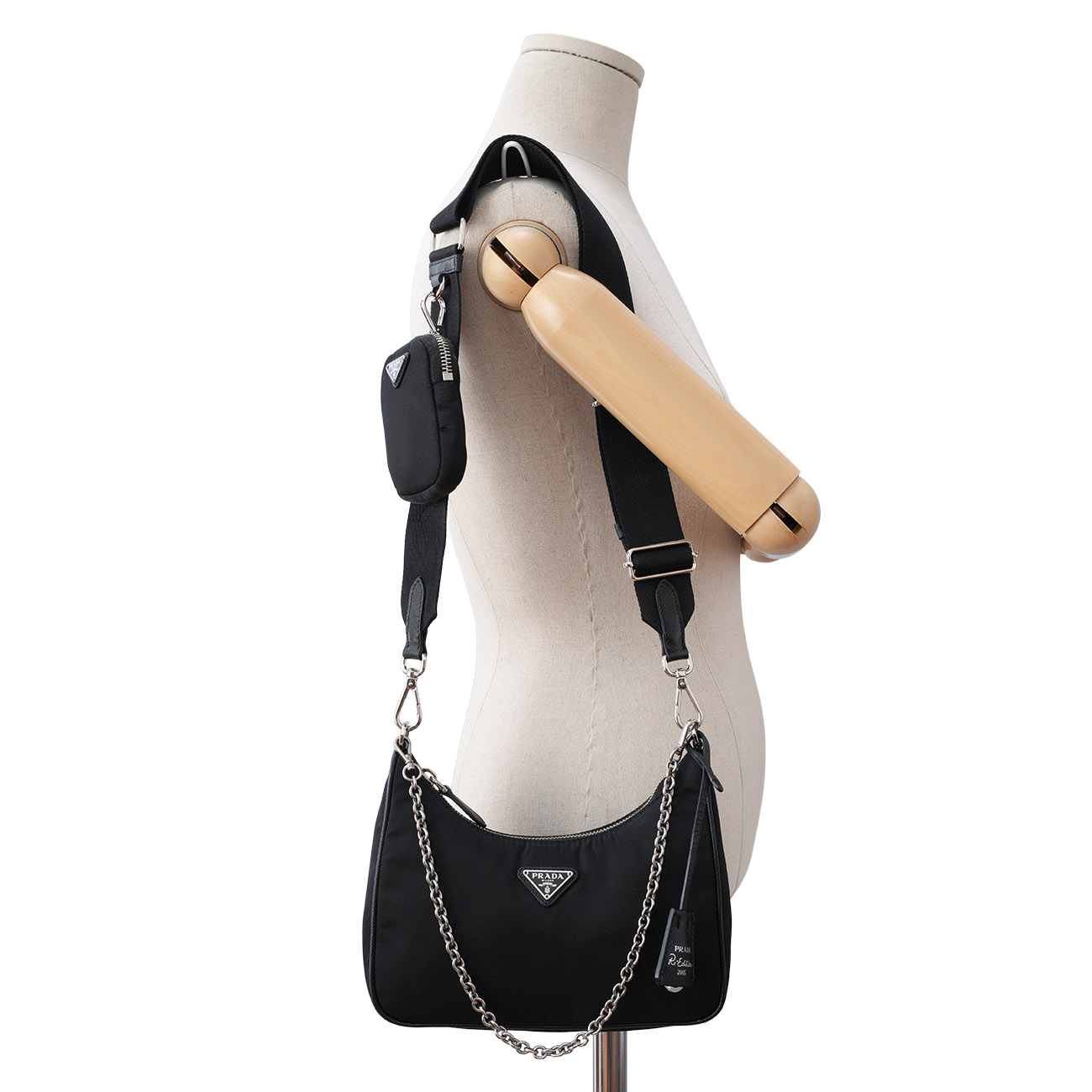 PRADA(USED)프라다 1BH204 테수토 호보백