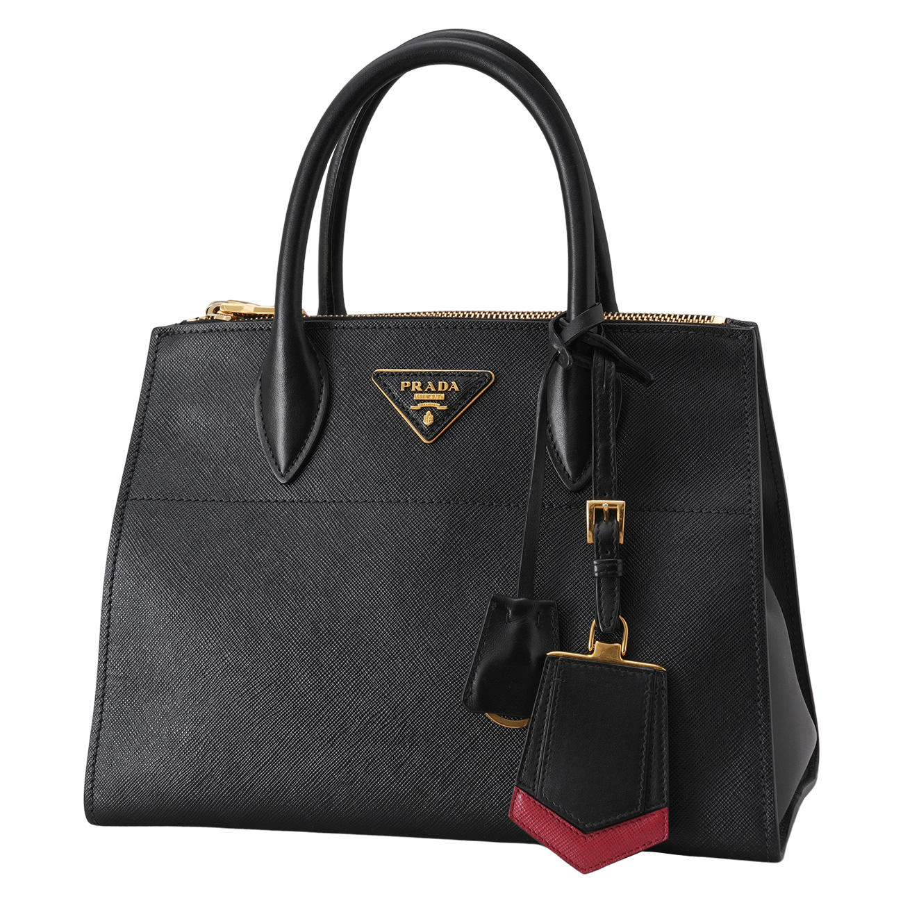 PRADA(USED)프라다 1BA103 사피아노 패러다임 숄더백