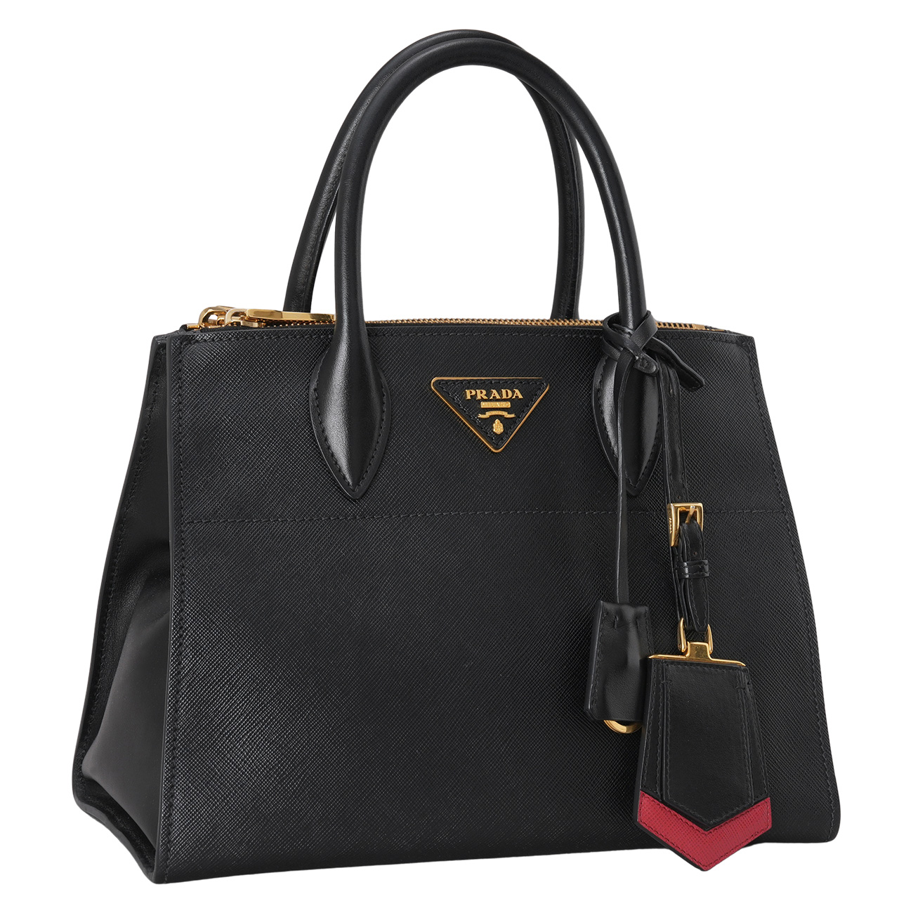 PRADA(USED)프라다 1BA103 사피아노 패러다임 숄더백