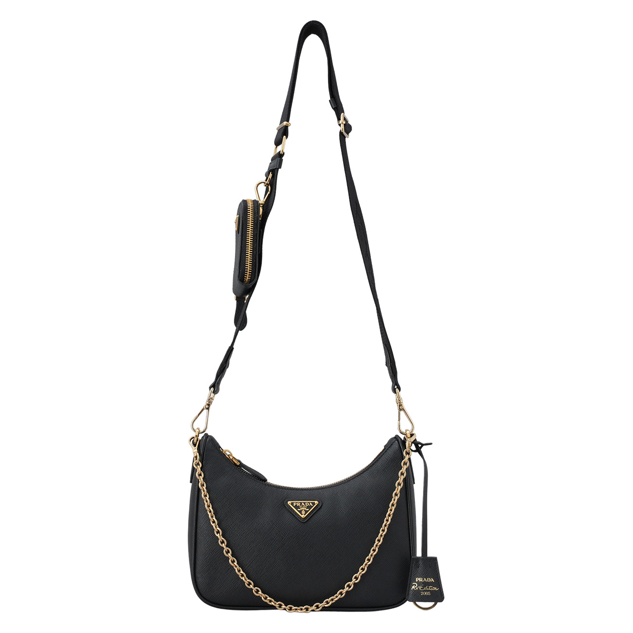 PRADA(USED)프라다 사피아노 호보 크로스백