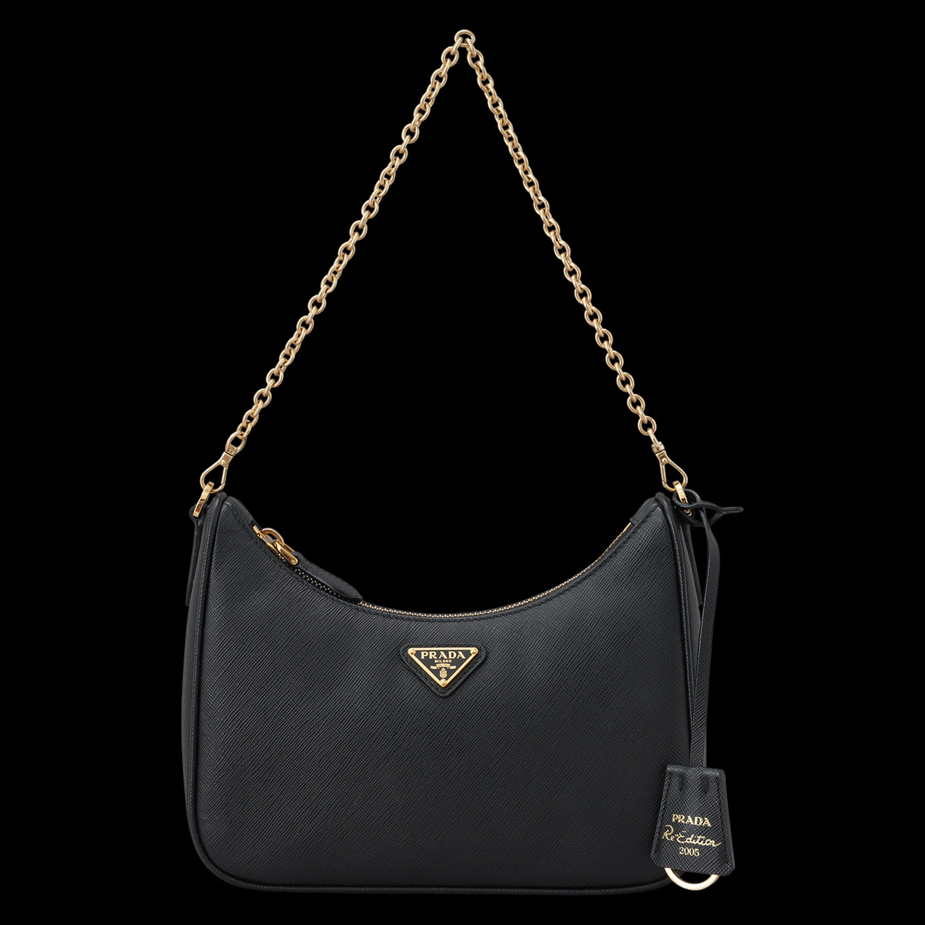 PRADA(USED)프라다 사피아노 호보 크로스백