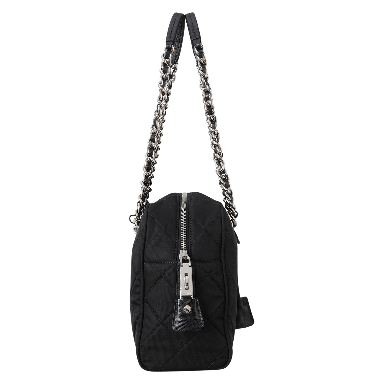PRADA(USED)프라다 1BB903 포코노 퀼팅 체인 숄더백