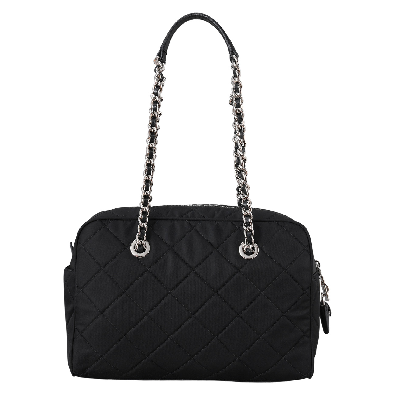 PRADA(USED)프라다 1BB903 포코노 퀼팅 체인 숄더백