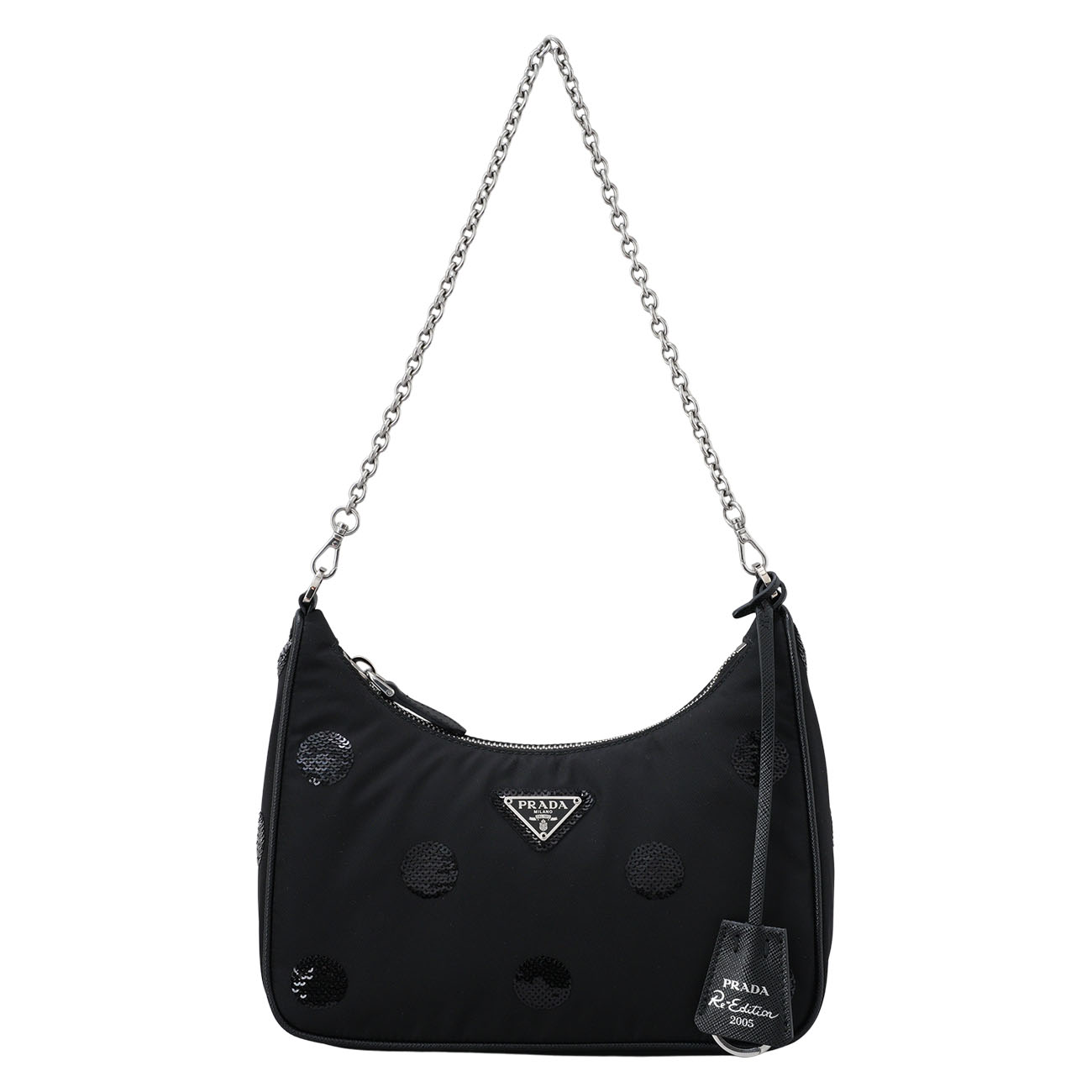 PRADA(USED)프라다 1BH204 리나일론 테수토 호보백