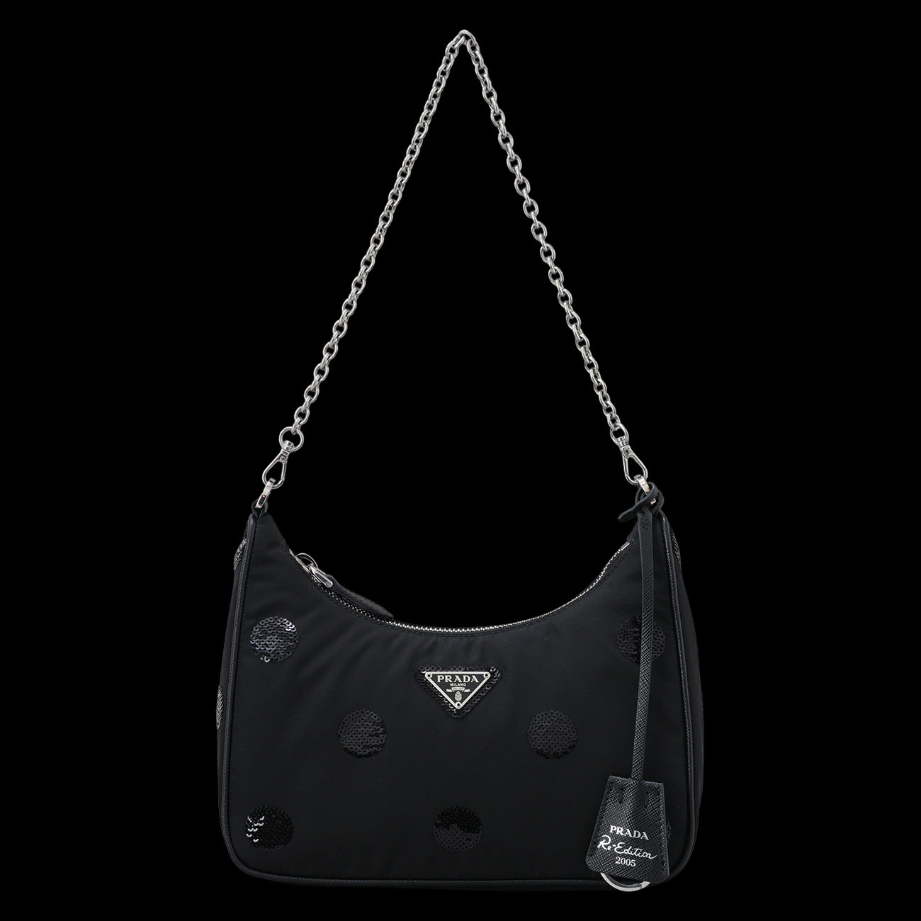 PRADA(USED)프라다 1BH204 리나일론 테수토 호보백
