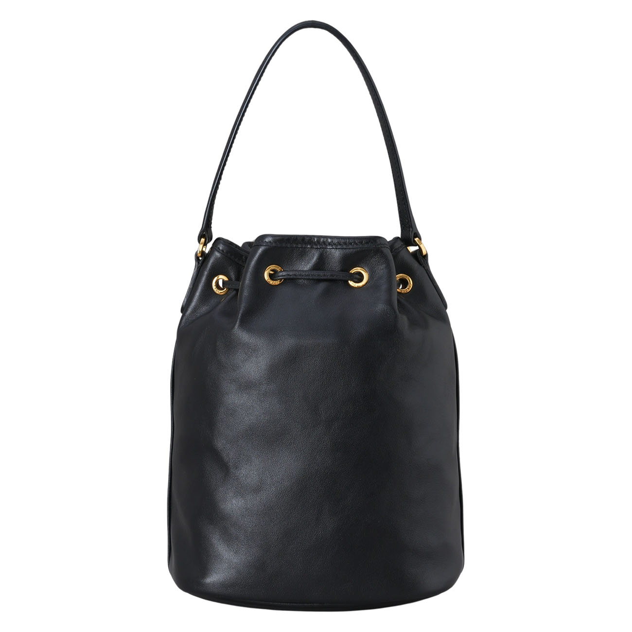 PRADA(USED)프라다 1BH038 레더 버킷백