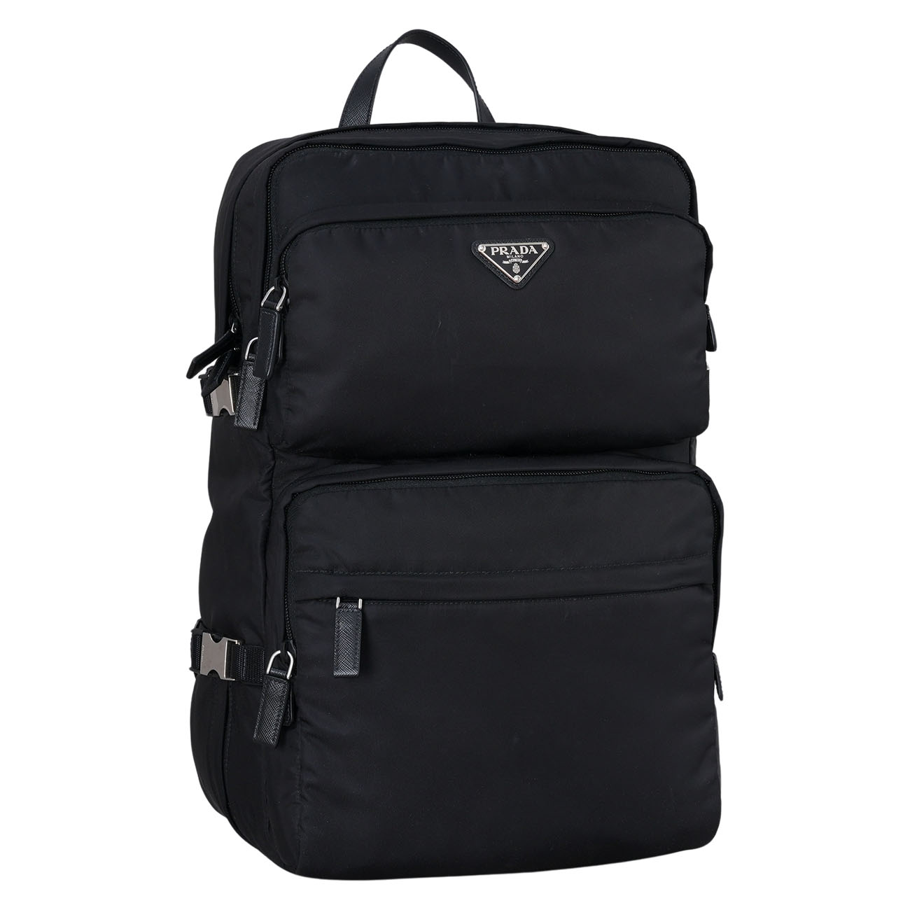PRADA(USED)프라다 1BZ811 리나일론 투포켓 백팩