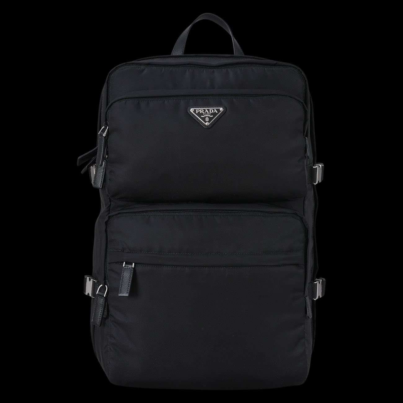 PRADA(USED)프라다 1BZ811 리나일론 투포켓 백팩