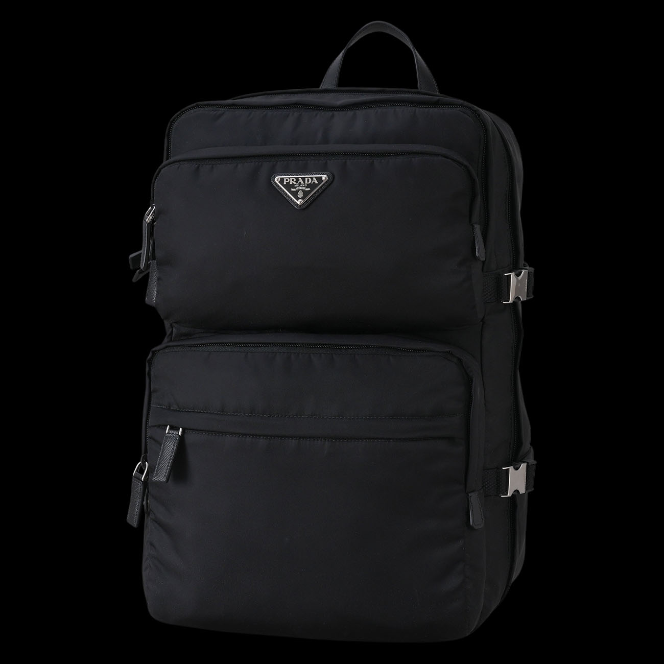 PRADA(USED)프라다 1BZ811 리나일론 투포켓 백팩